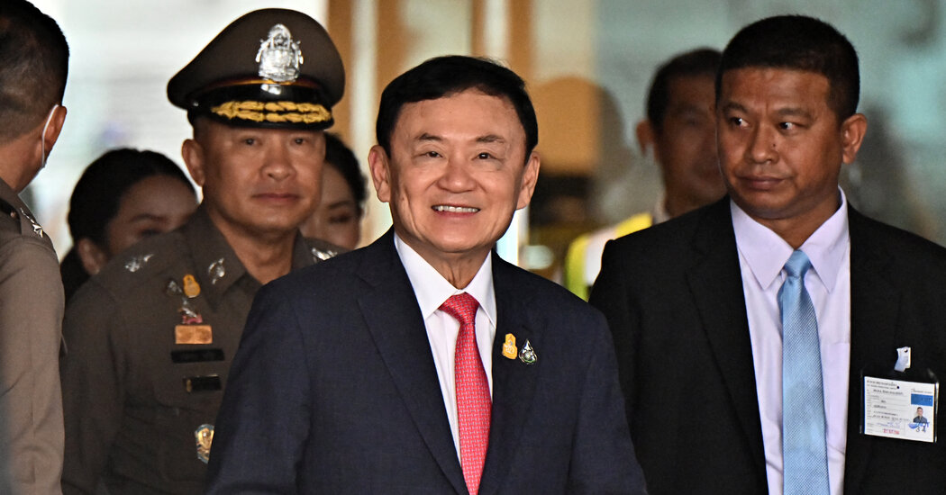 L’ancien Premier ministre thaïlandais Thaksin Shinawatra libéré sous condition